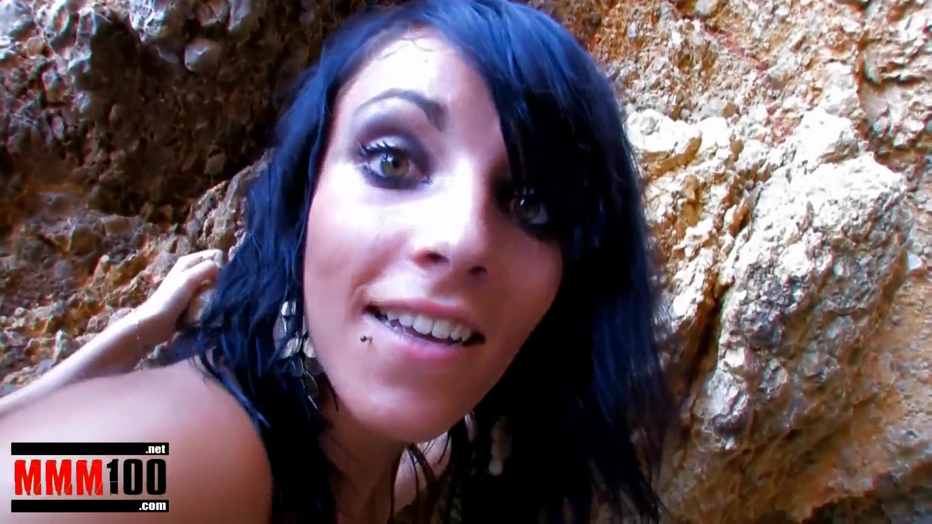 Rough Outdoor Threesome At The Beach With Jordanne Kali And Naty Pink