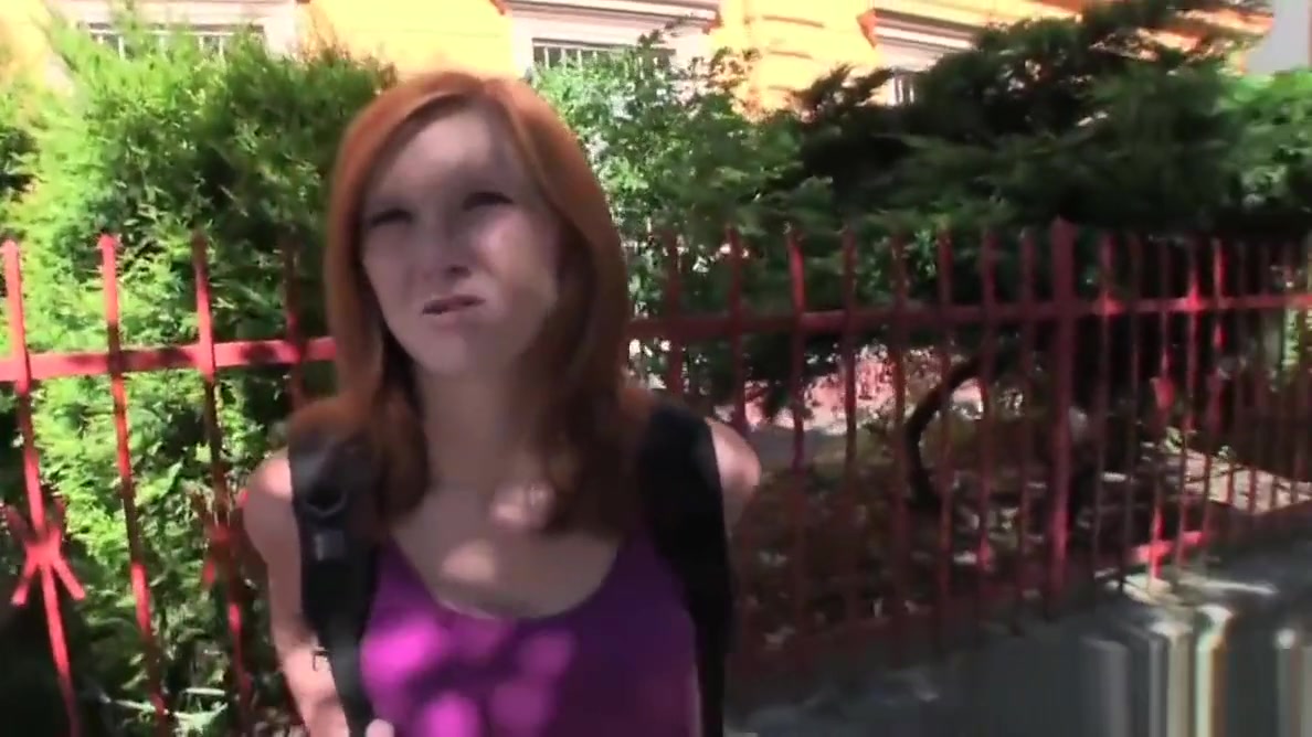 HornyAgent Ginger teen 18+ virgin gets fucked in the ass hole