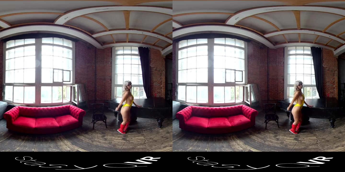 VR porn - Boots 'n Blondes - StasyQ VR