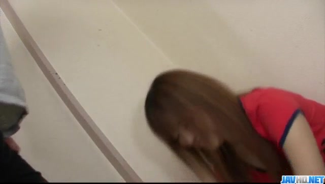Noriko Kago Asian teen 18+ sucks cock in dirty manners