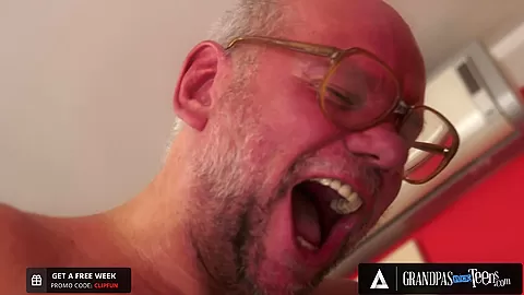 GrandpasFuckTeens - PERVERT OLD MEN FUCK CUTE teens 18+ COMPILATION!