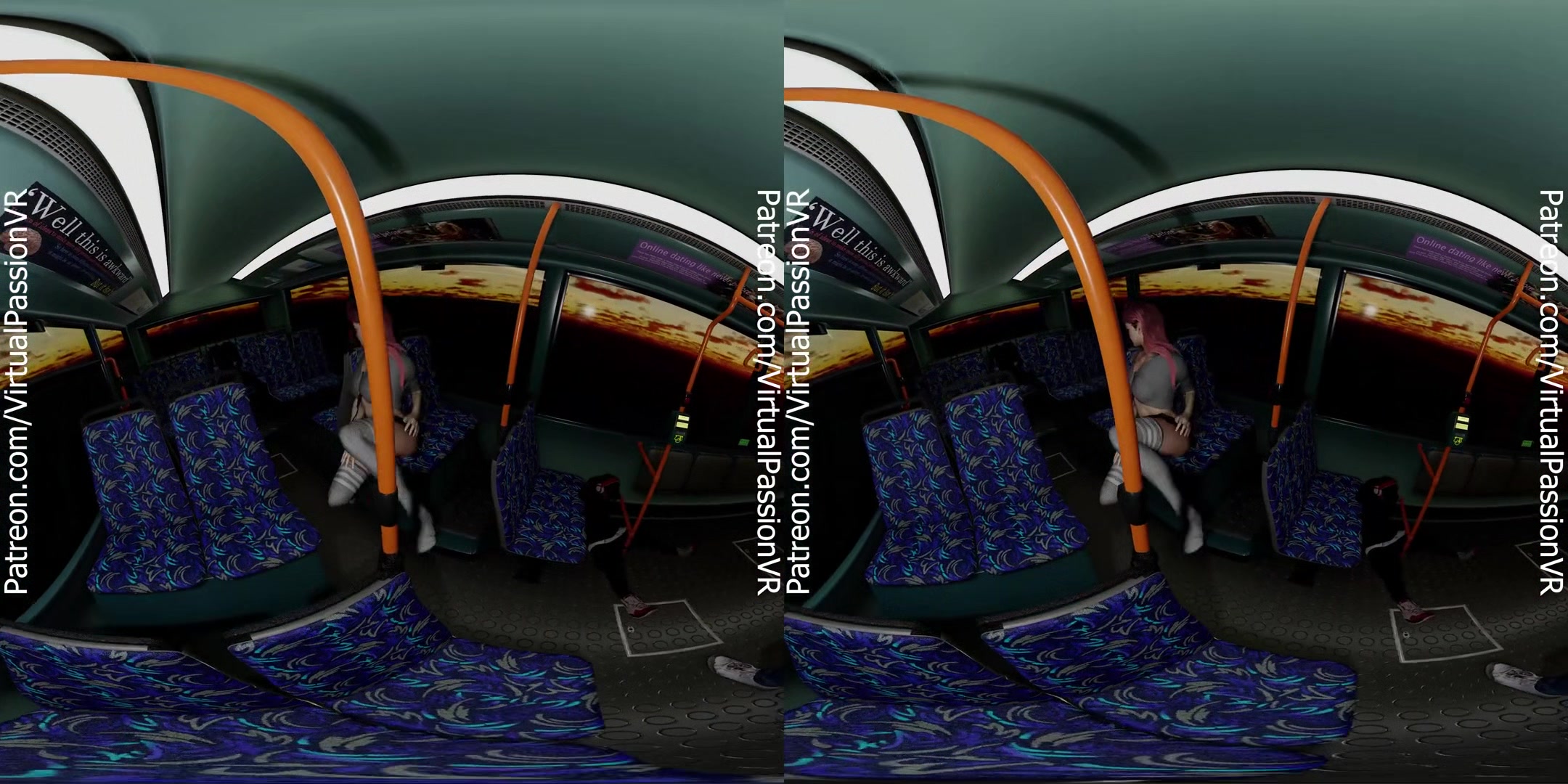 Late Night Bus Ride Vr Cgi Porn