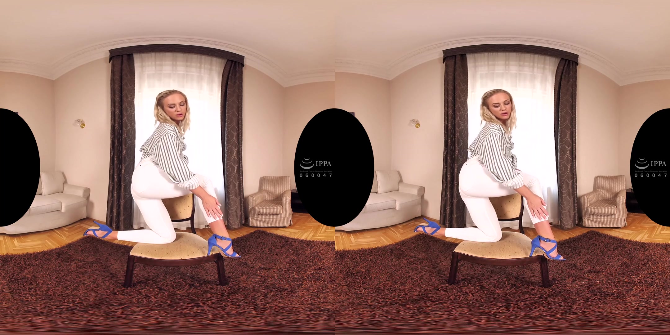 Vinna Reed in Vinna Introducing Blonde European Girl to Japanese Dick 1 - ChinChinVR