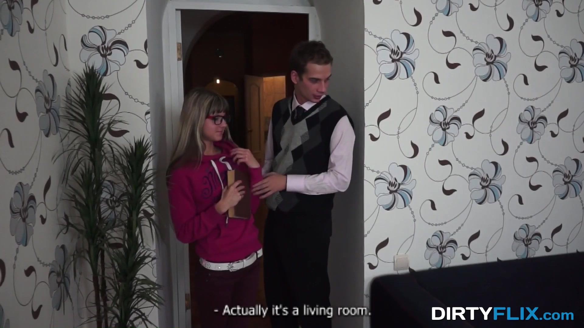 Dirty Flix - Gina Gerson - Cum shower on her eyeglasses
