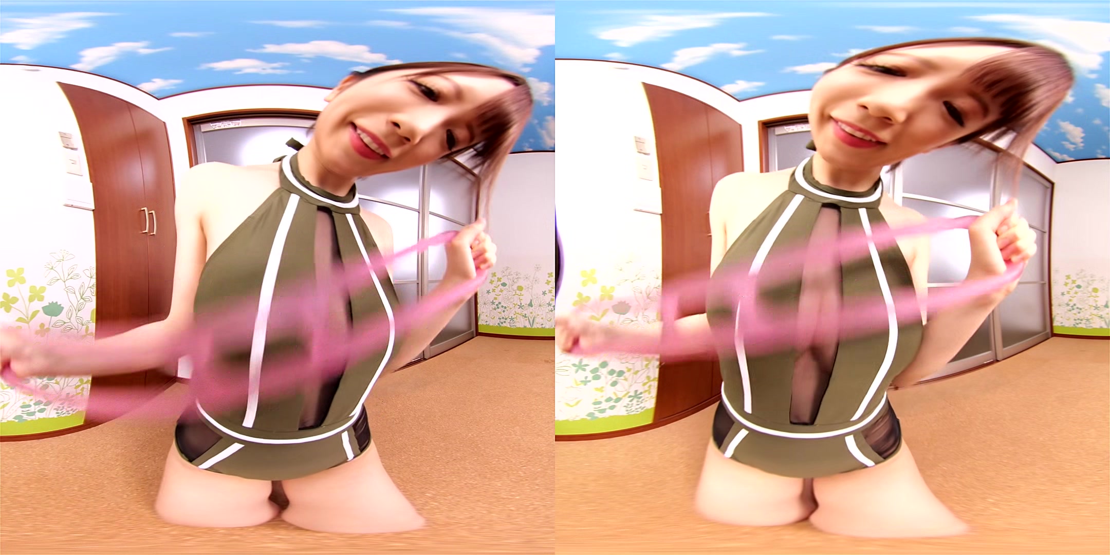 A World Where You Won’T Get In Trouble For Checking Out Your Teacher - Big Tits Asian Workout