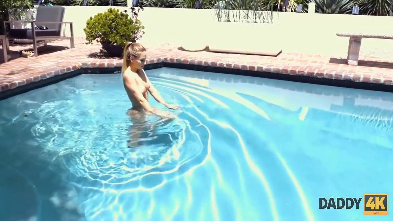 Pool Becomes A Good Place For Minxs Hot Xxx With Bfs Stepdaddy