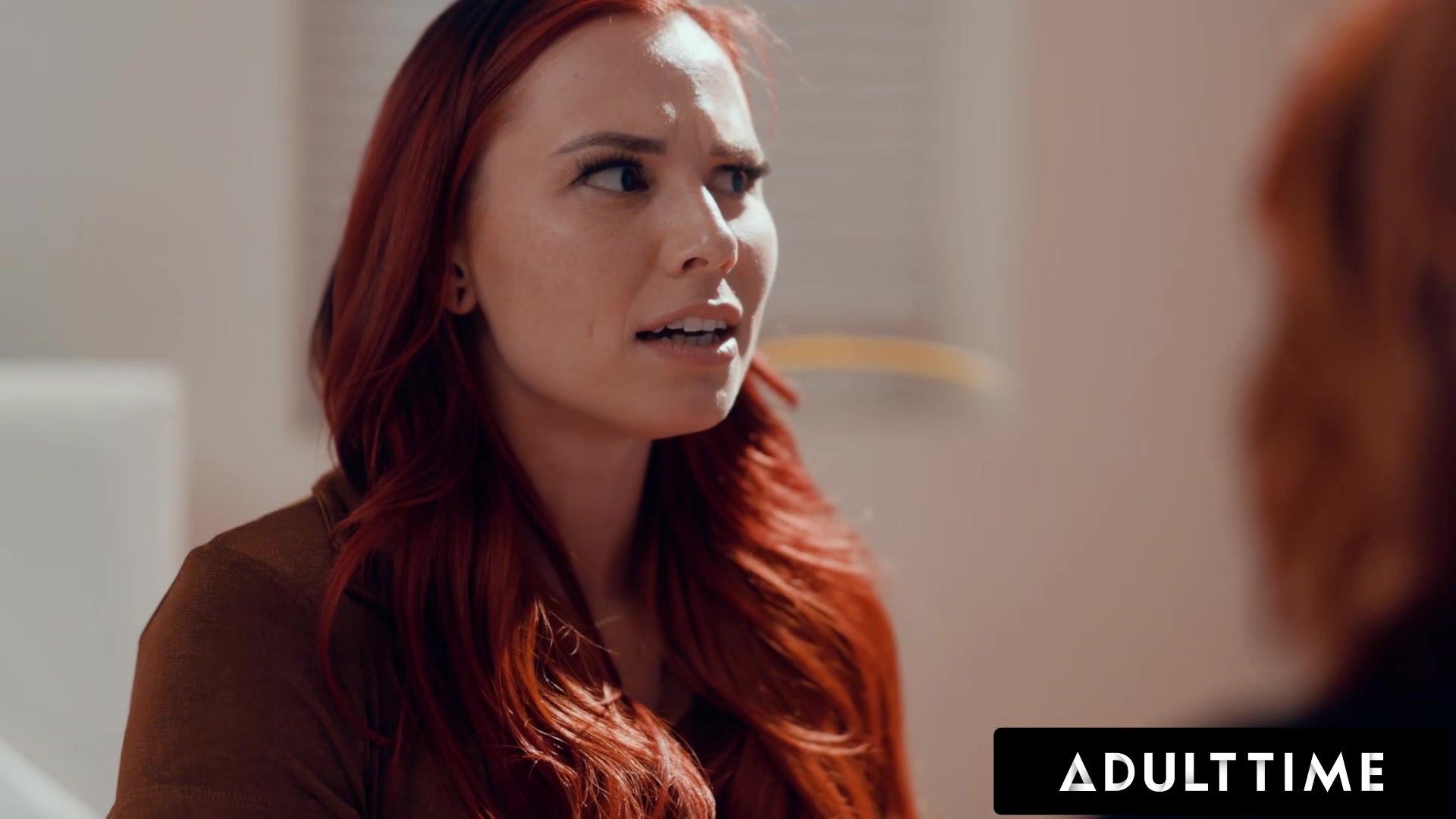 ADULT TIME - Redhead Babes Aidra Fox and Kenna James Scissor Until They ORGASM! SENSUAL LESBIAN SEX!