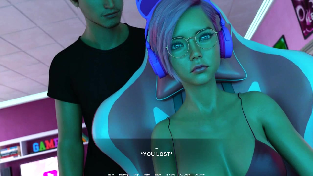 Acquainted Gamer Girl Jerking Off Very Big Cock Ep 5