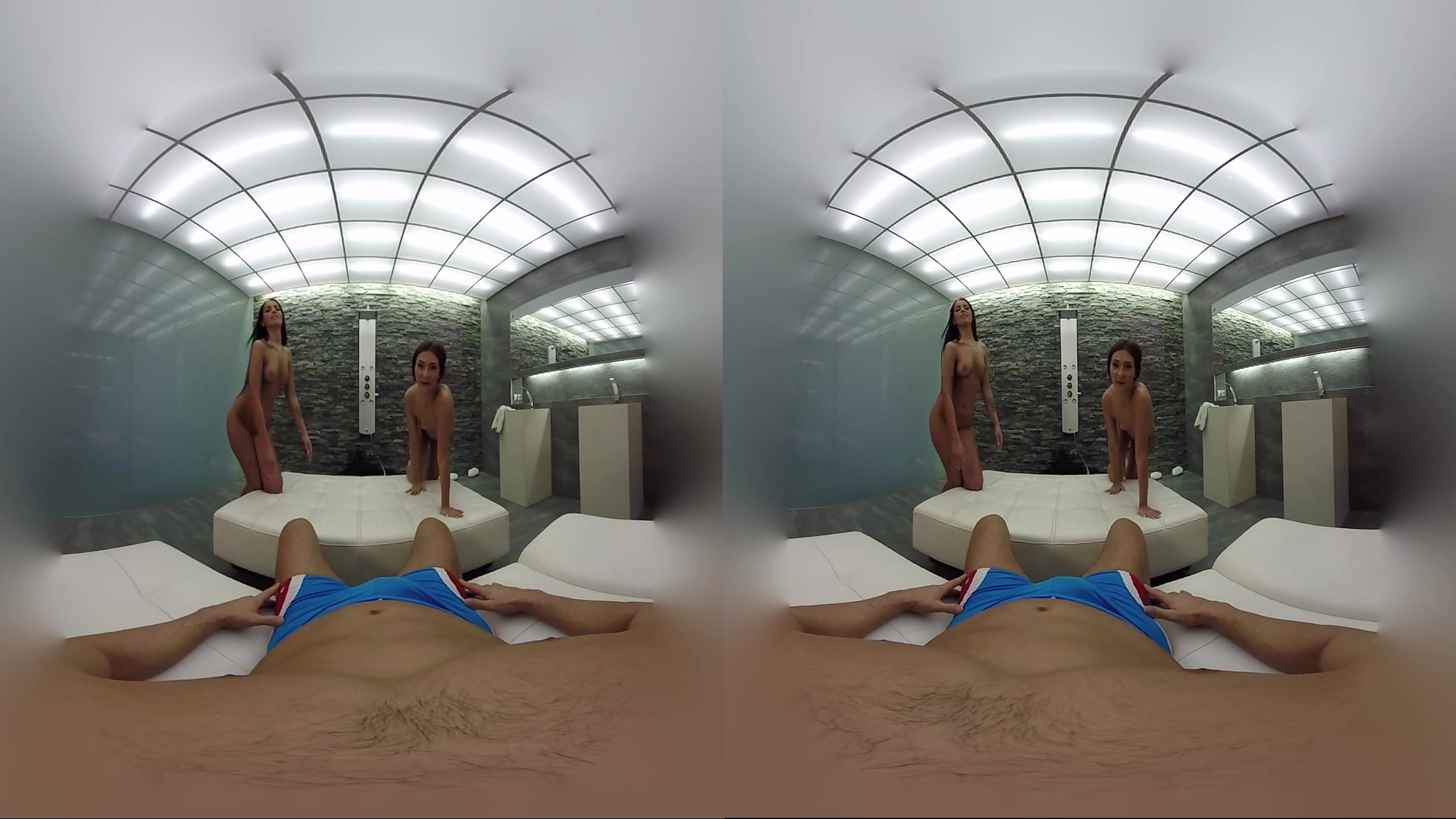 A Shower Duet