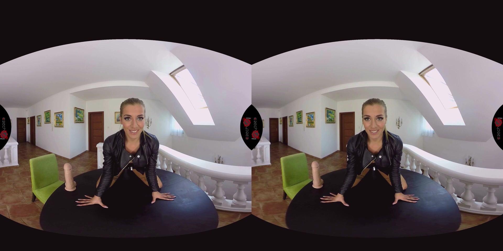CzechVRFetish 095 Huge Dildo in Italian Ass