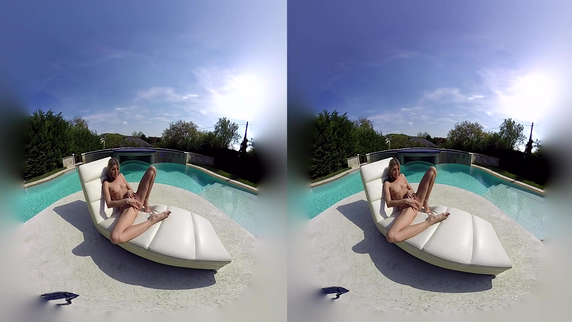 Gina Gerson in Gina Gerson Plays by the Pool - VirtualPornDesire