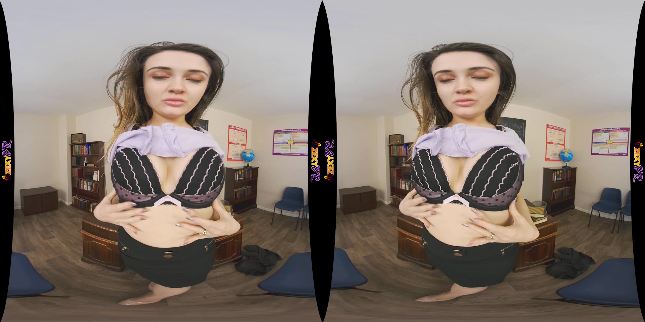 Classroom Nude featuring Gabriella - ZexyVR