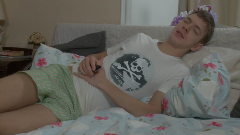 Undressed teenage cum-hole and taut gazoo sliding on the inflexible knob