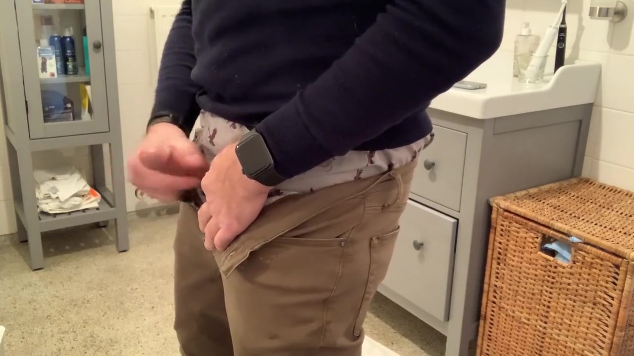 Verbal Jerk-off, Test New Lube And Tenga Egg, Boxers, Cumshot, Tight Jeans, Edging With Pre-cum