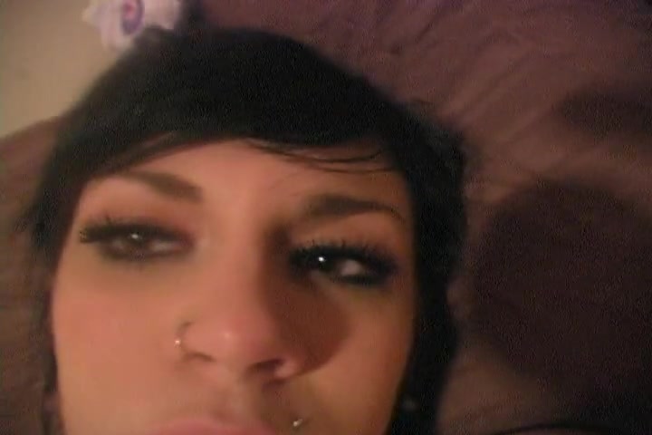 Dirty talk to the camera at home