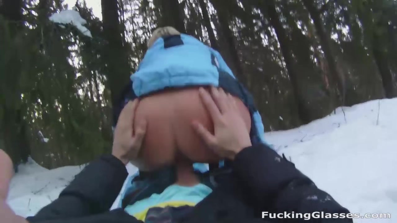 Fucking Glasses - Jessy Brown - Snowboarder chick loves cock