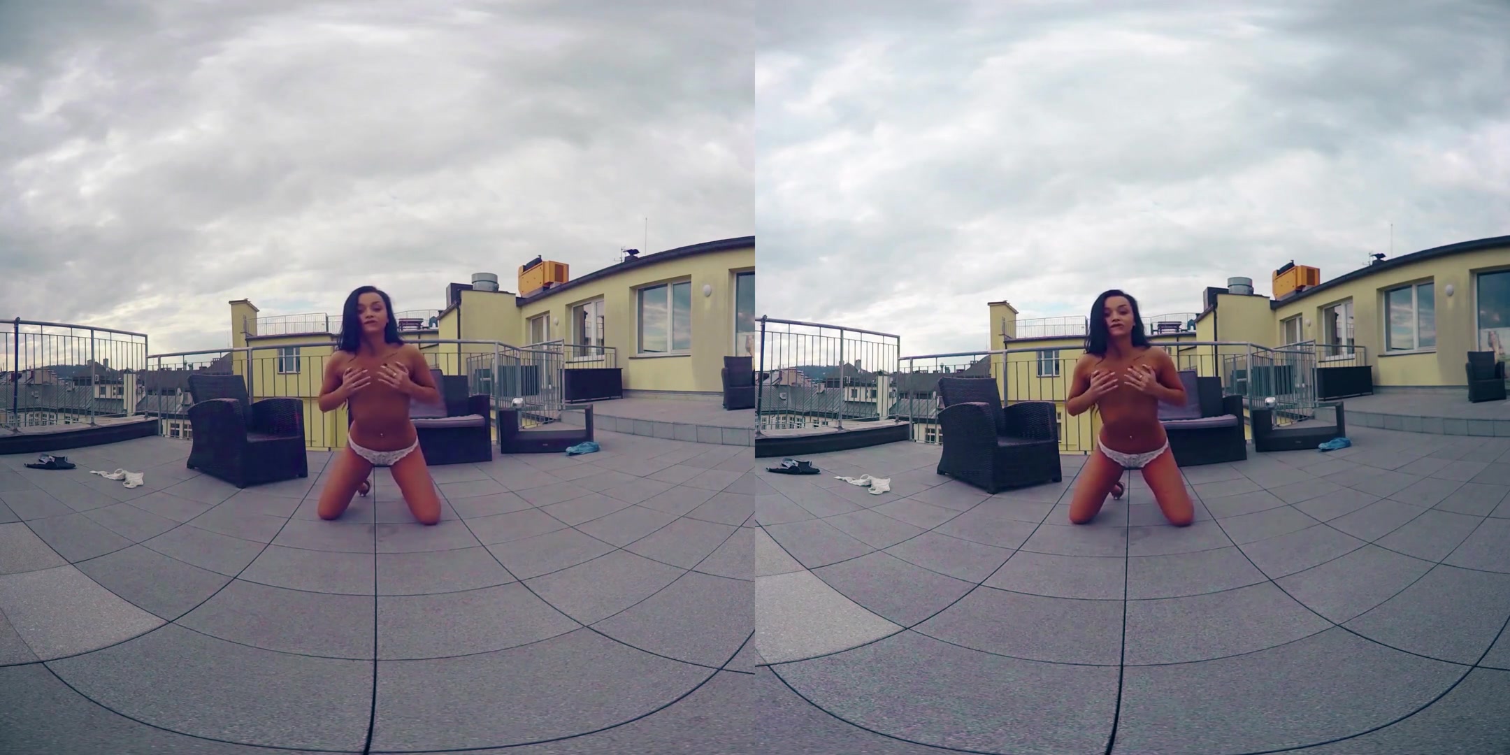 Daphne Klyde in Brunette Hottie Toys Outdoors - BravoModelsMedia