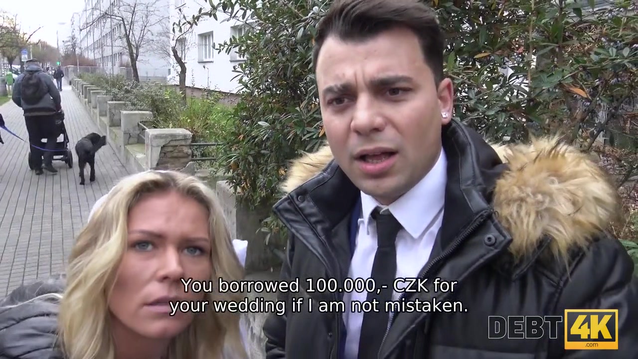 DEBT4k. Lucky man has unforgettable sex with hottie with big debts