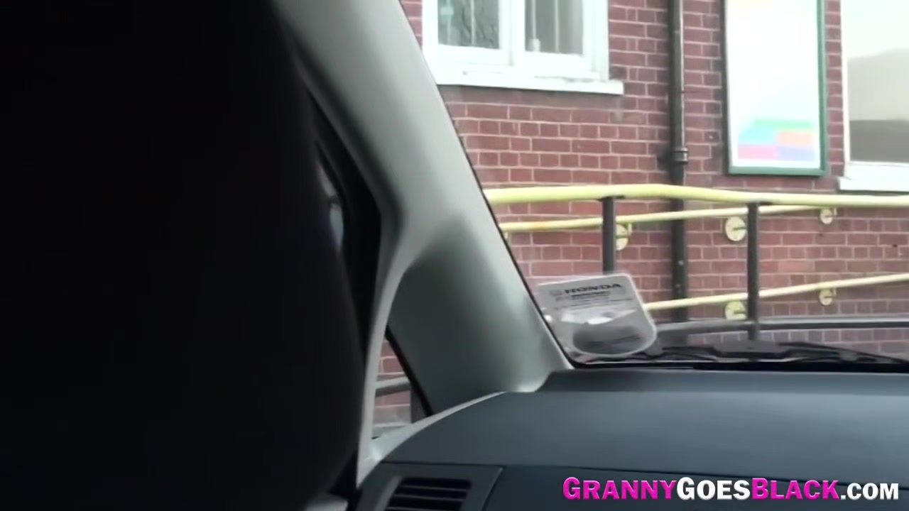 Black shlong sucking gran