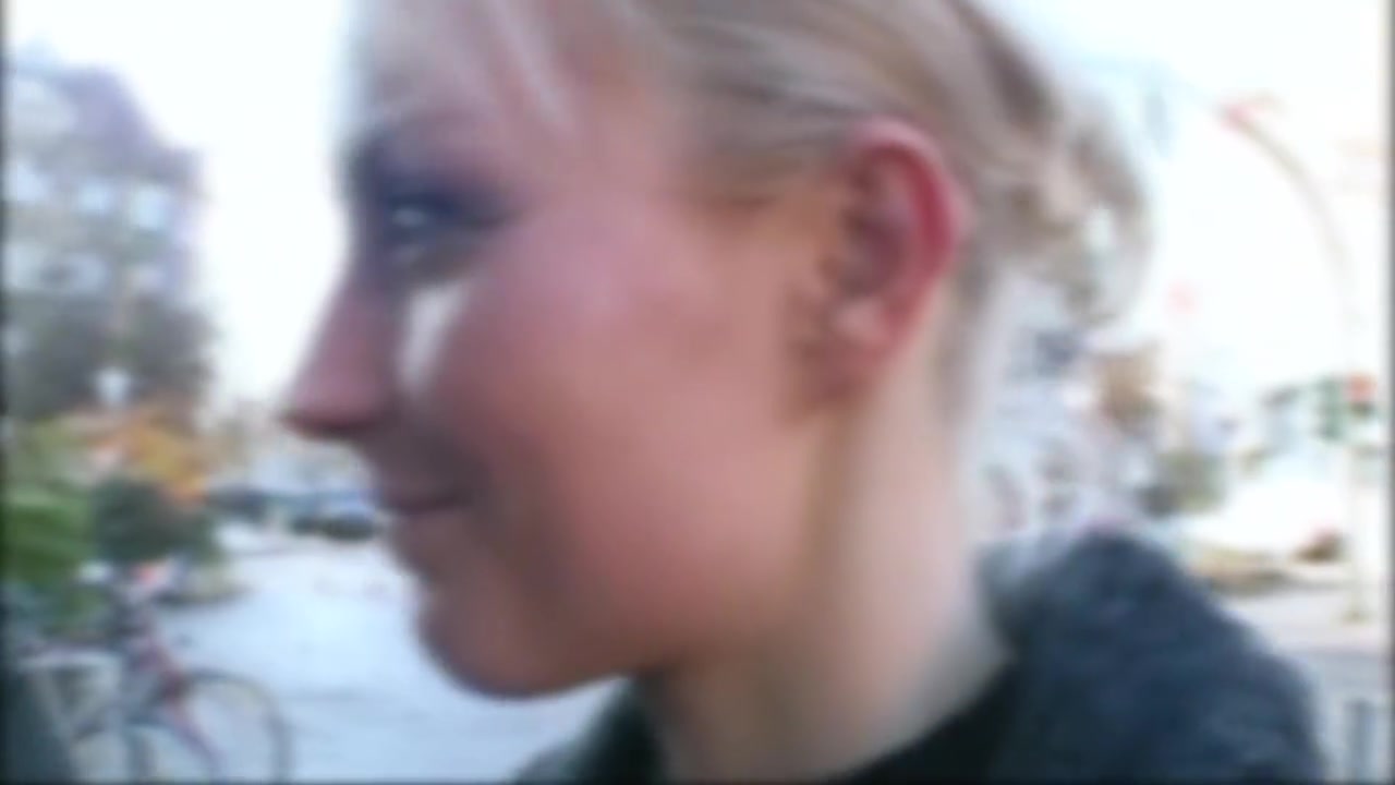Blonde At Street Sex Casting With Jessica Night