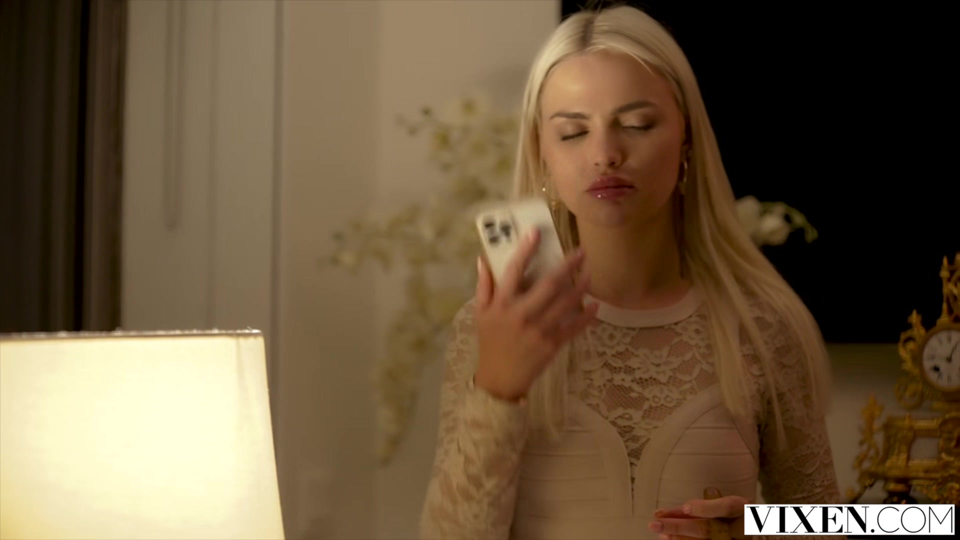 VIXEN Blonde bombshell Lika has the most intense sex
