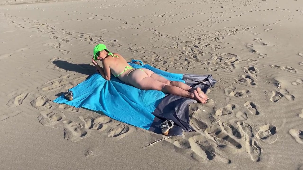 Unfaithful Wife Humiliates Her Husband On The Beach