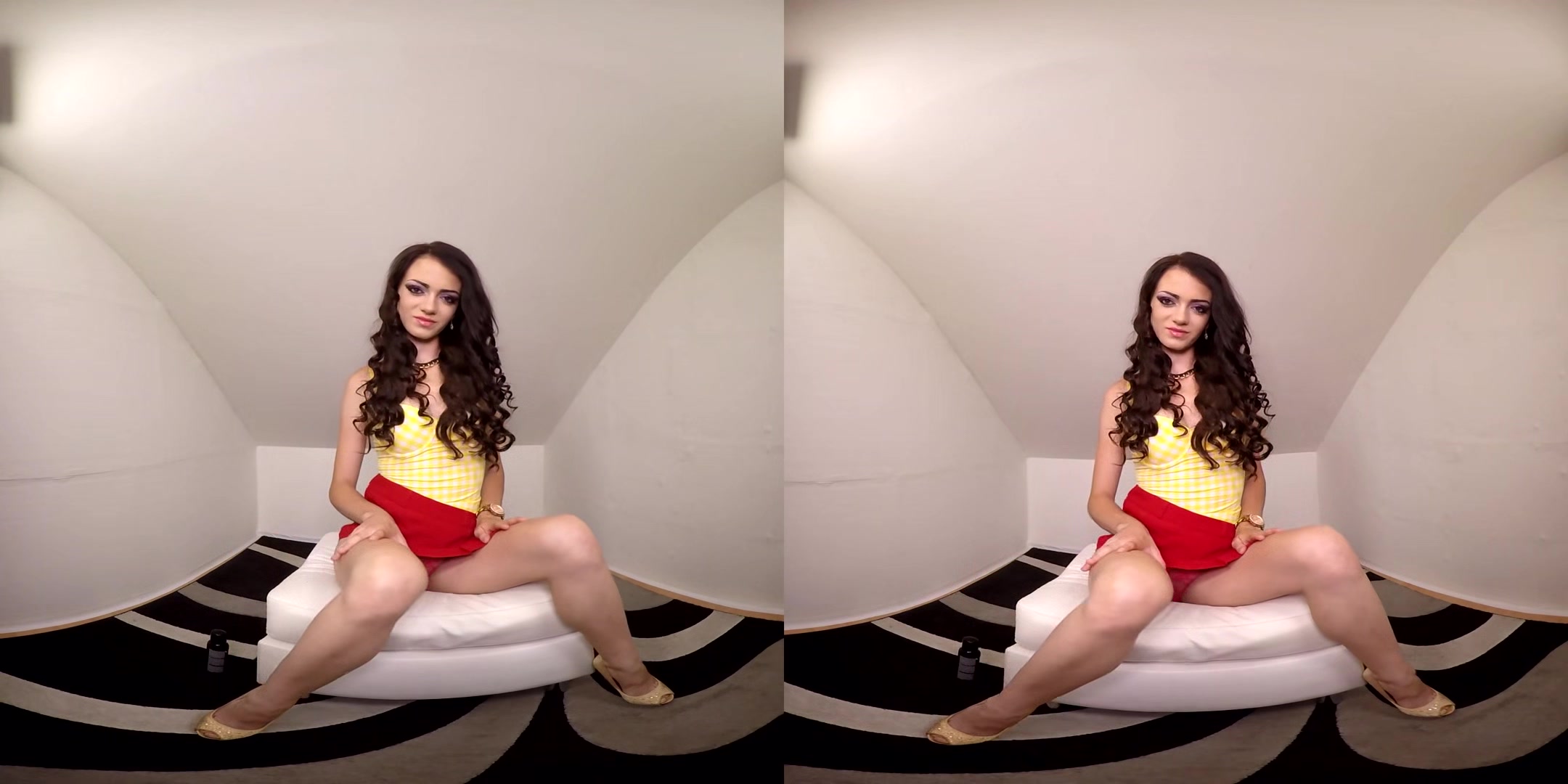 106 - Victoria - Cute Brunette Teen Amateur Toying
