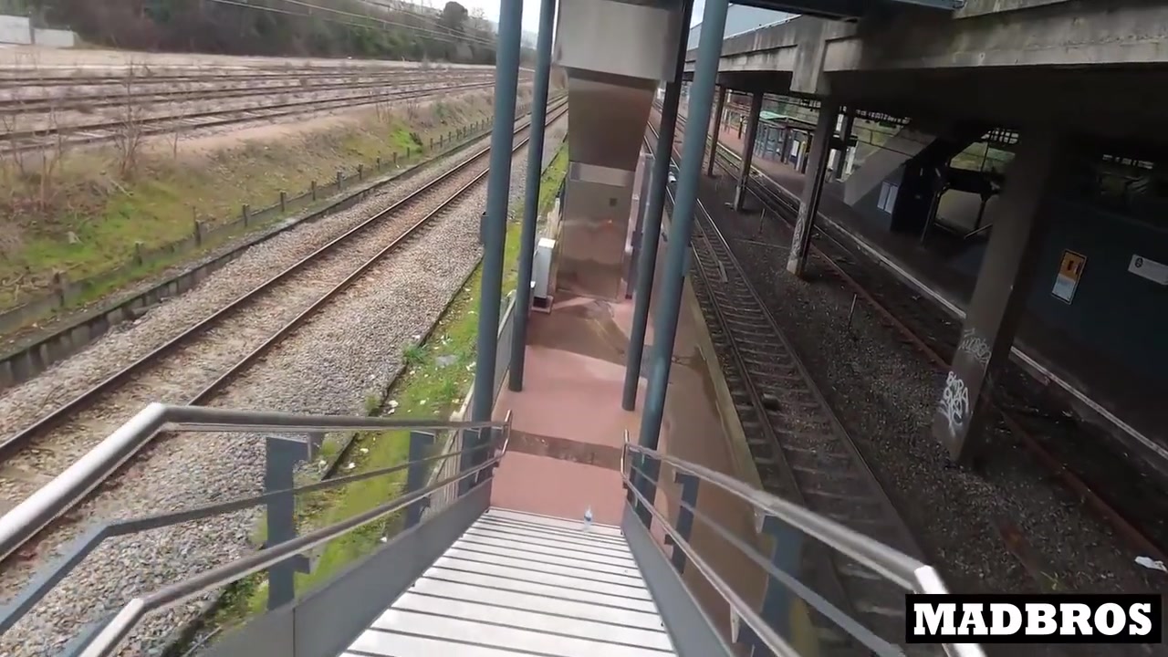Roma Amor - I Fuck My Chilean Friends Good Ass In A Public Train And At Her Place After Seeing Each Other Again 5 Min