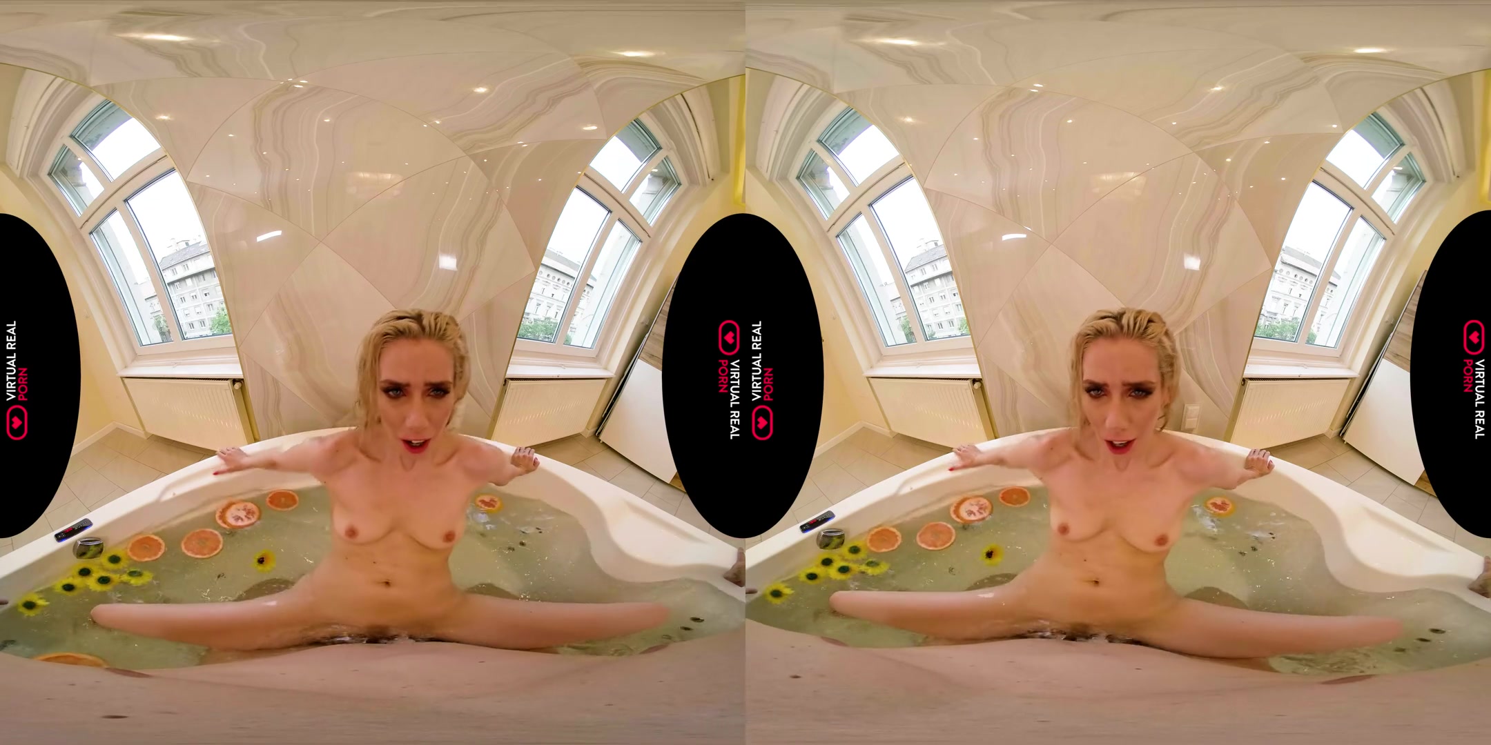 Citrus Bath - Gorgeous Babe in the Water With You