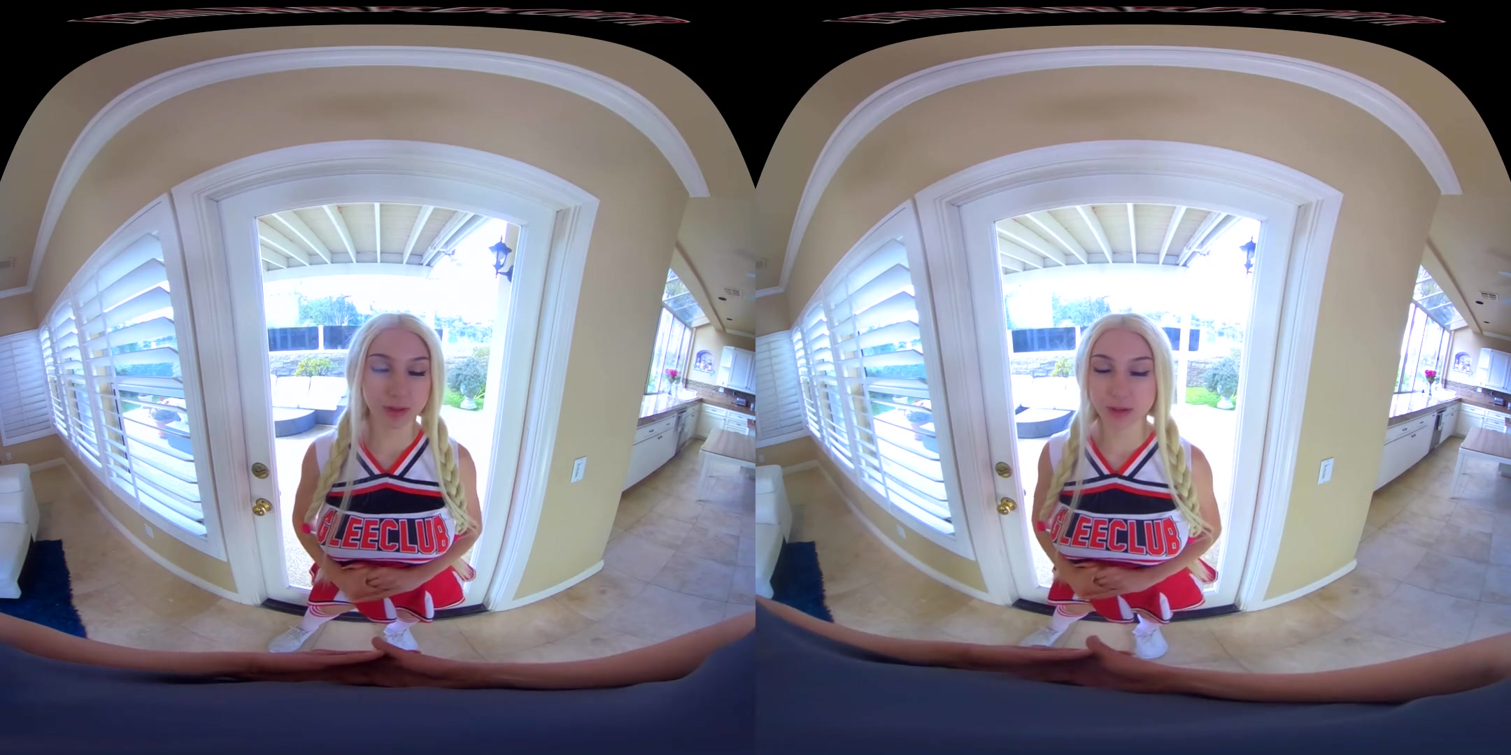 Big Titty Cheerleader - Big Tits Blonde Pornstar
