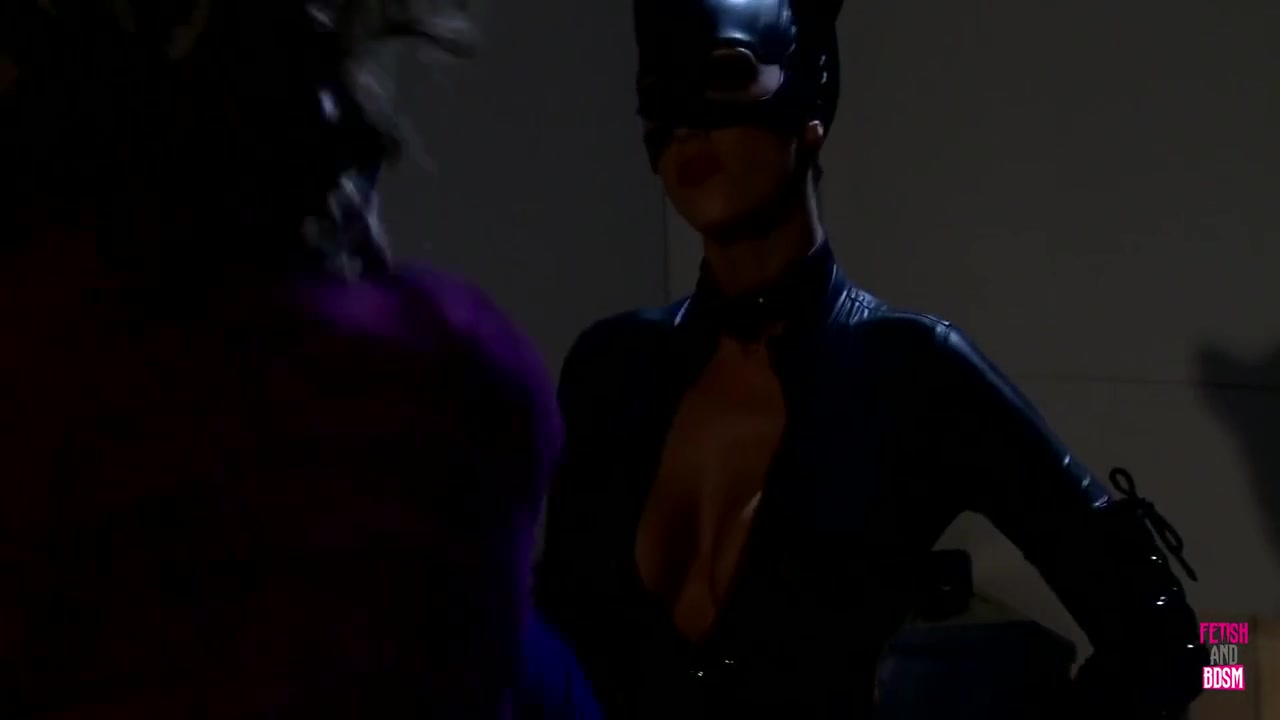 Cat Woman In Joker Has A Good Schlong And He Fucks And One More Of His Minions