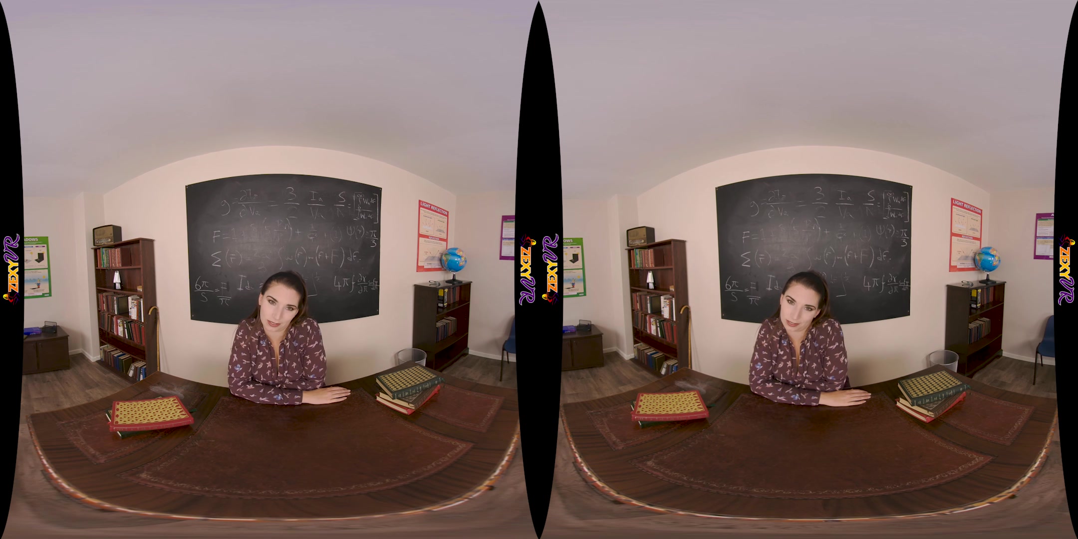Class Distractions featuring Ivory - ZexyVR