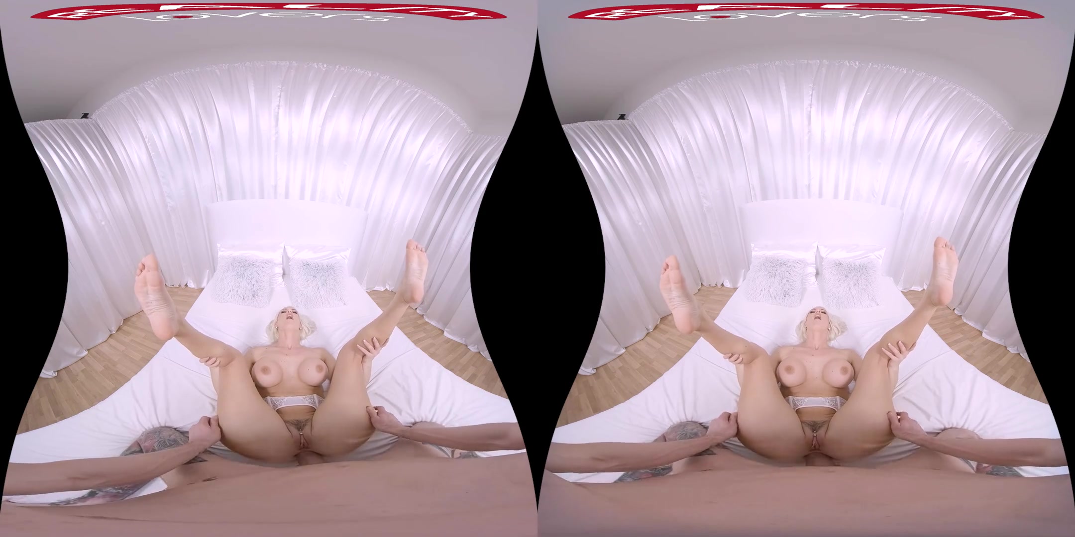 Anal Sex - 1; Big Tits Blonde Pornstar Bareback Anal POV VR
