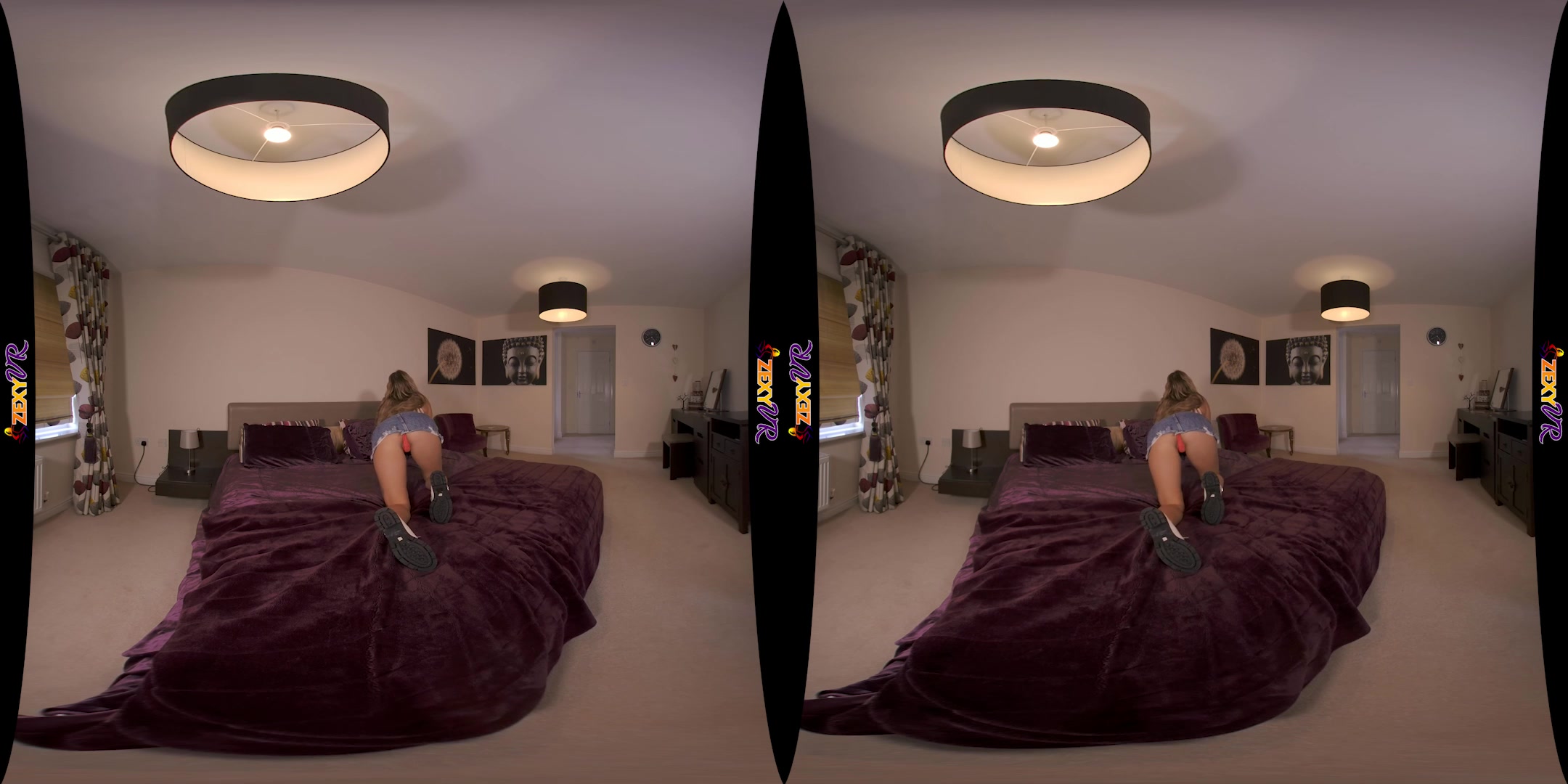 Bedroom Antics featuring Louise K - ZexyVR