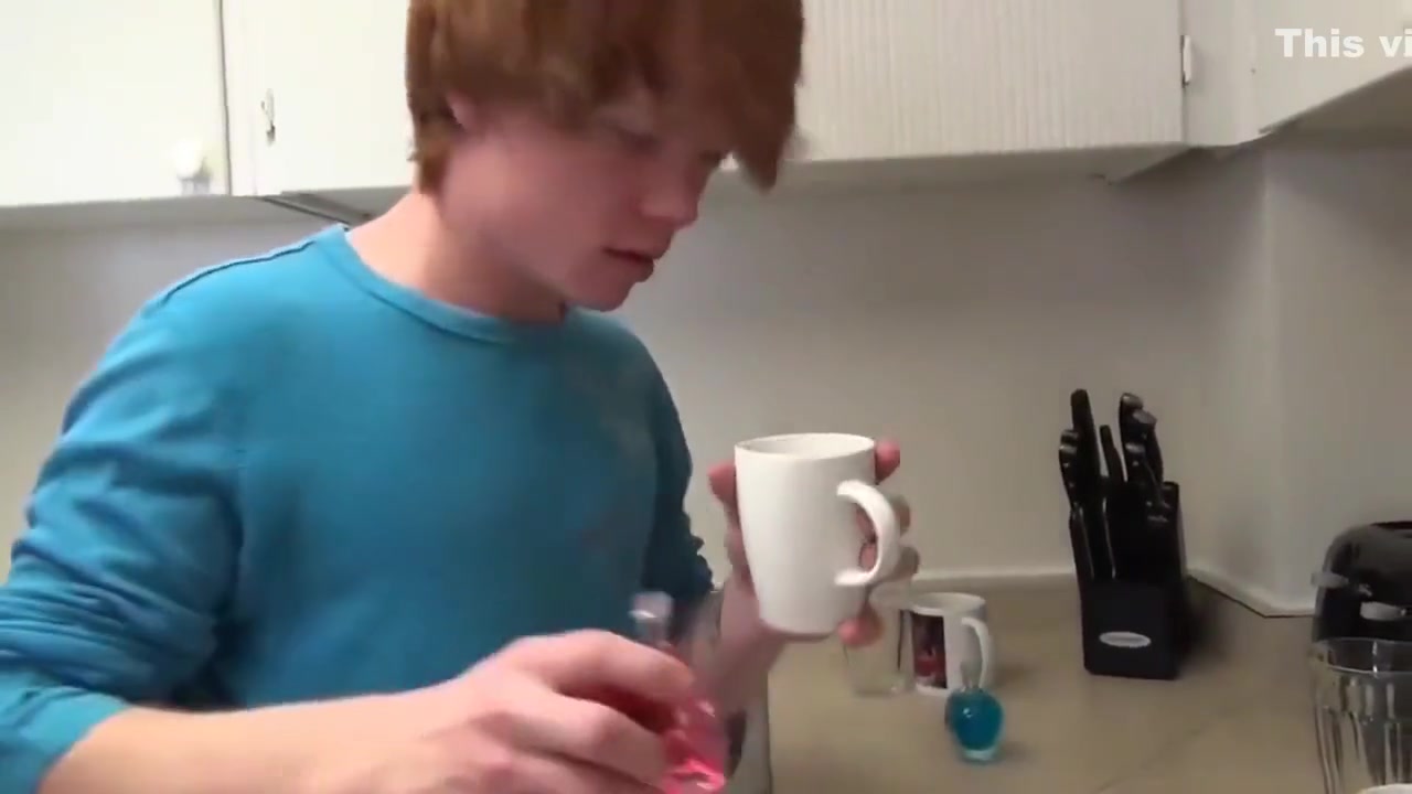 Redhead stepbrother with big dick cums inside his sexy stepsis