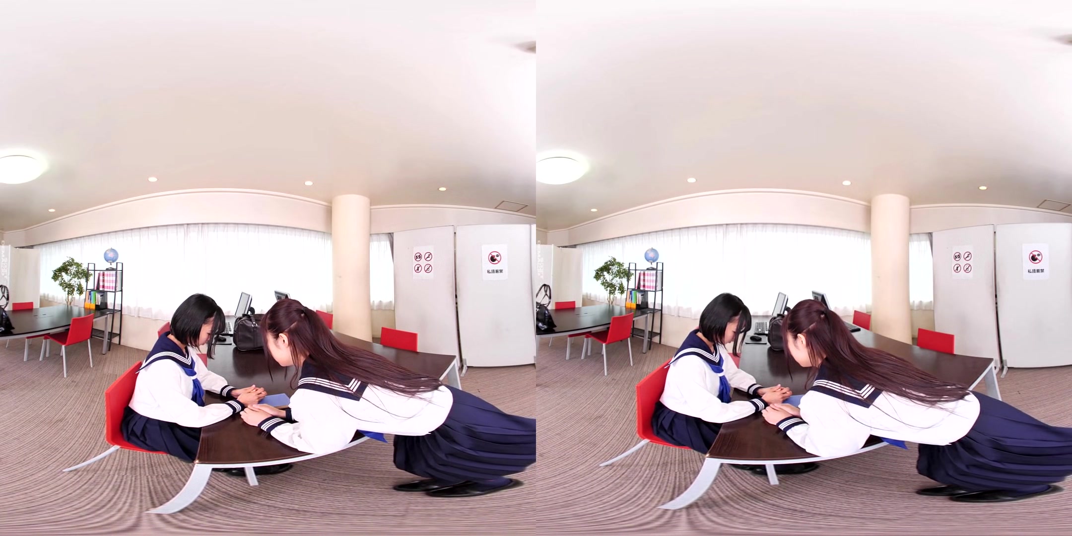 Girl on Girl VR: Beautiful Girls Playing with Each Other; Japanese Schoolgirls go Full Lesbian