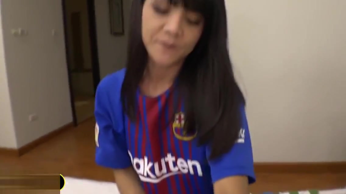 Sexy ladyboy soccer star handjob rimjob and anal sex