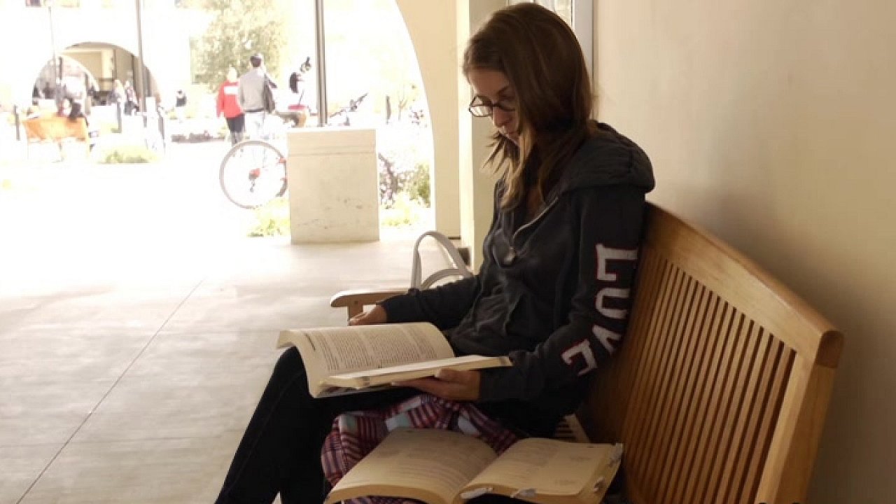 I'm studying and fucking for money
