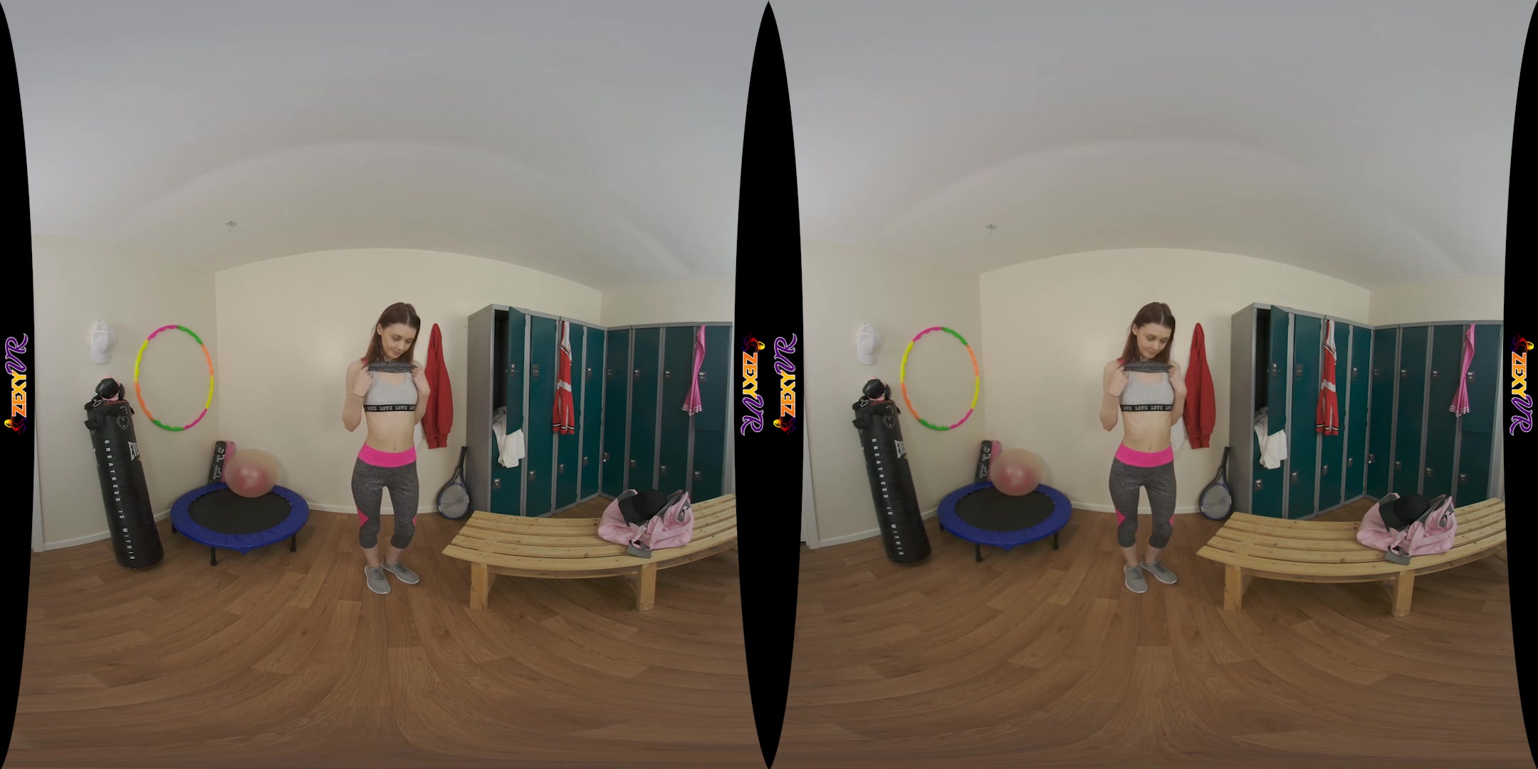 Locker Room Libido featuring Kourtney E - ZexyVR