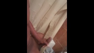 One leg up. Squeezing 3rd nut of the morning out