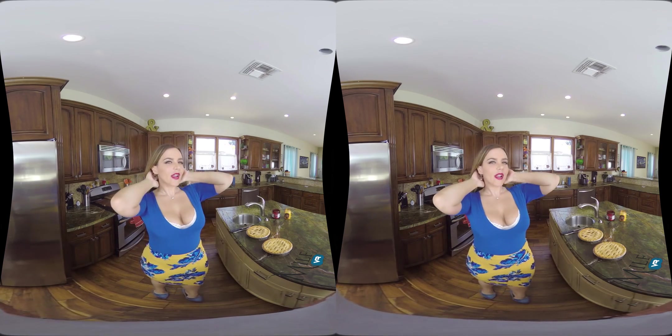 American Pie - Hour Long VR Porn Video with Big Tits Pornstar Natasha Nice