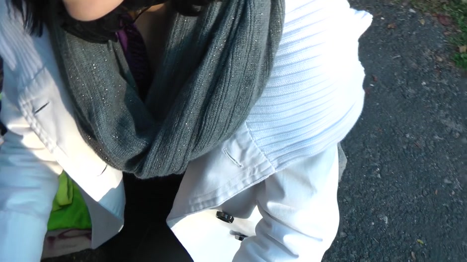 Slut gets fucked in a public park really hard