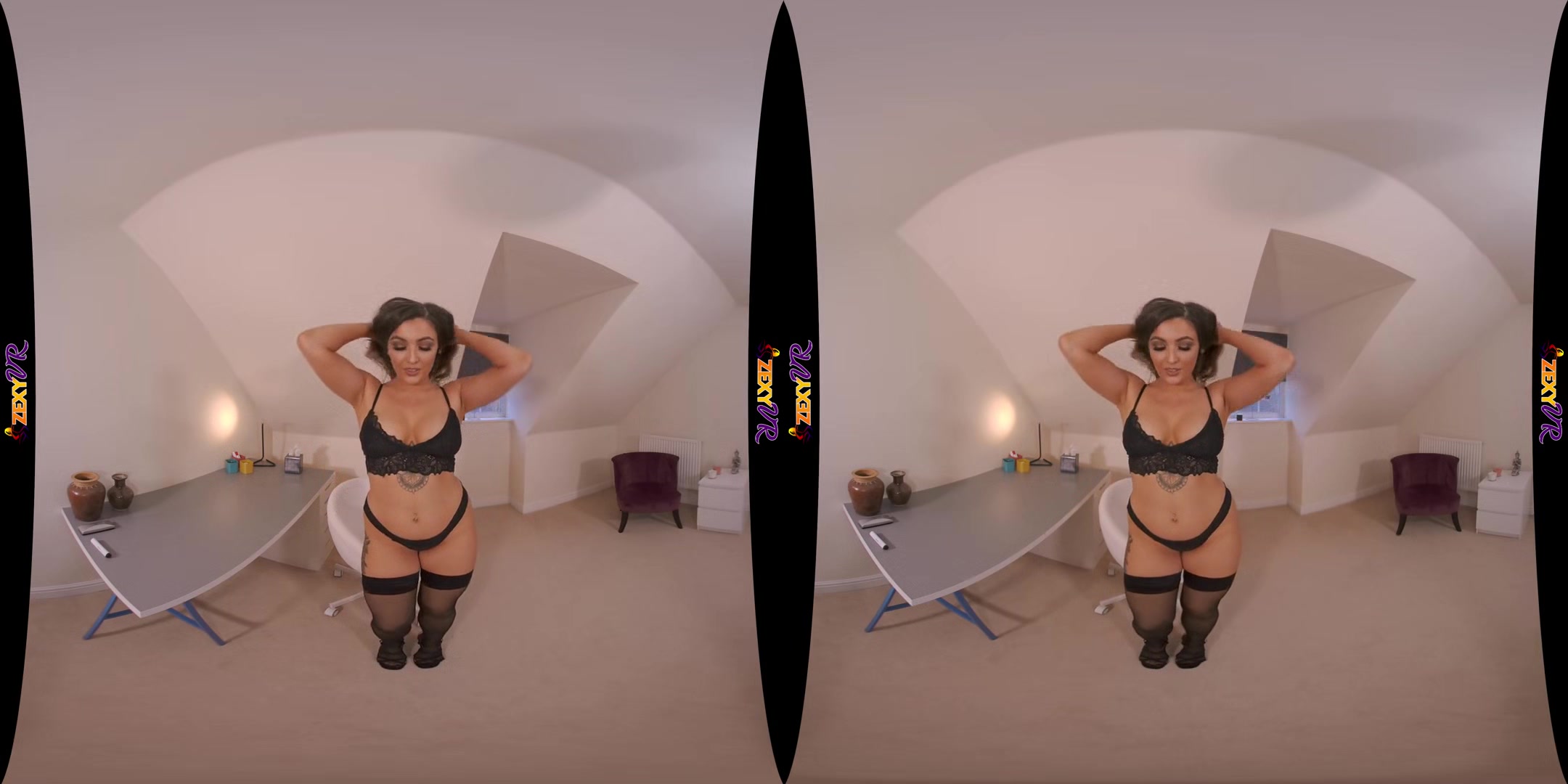 Strippergram - Busty Babe Solo Striptease - SexLikeReal