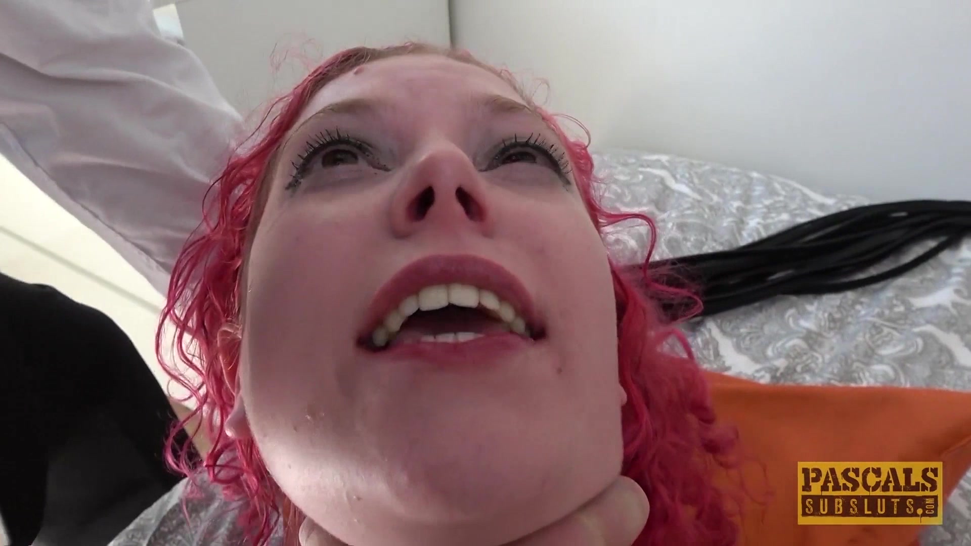 Redhead teen 18+ Charlie Ten gets a rough treatment by Pascal