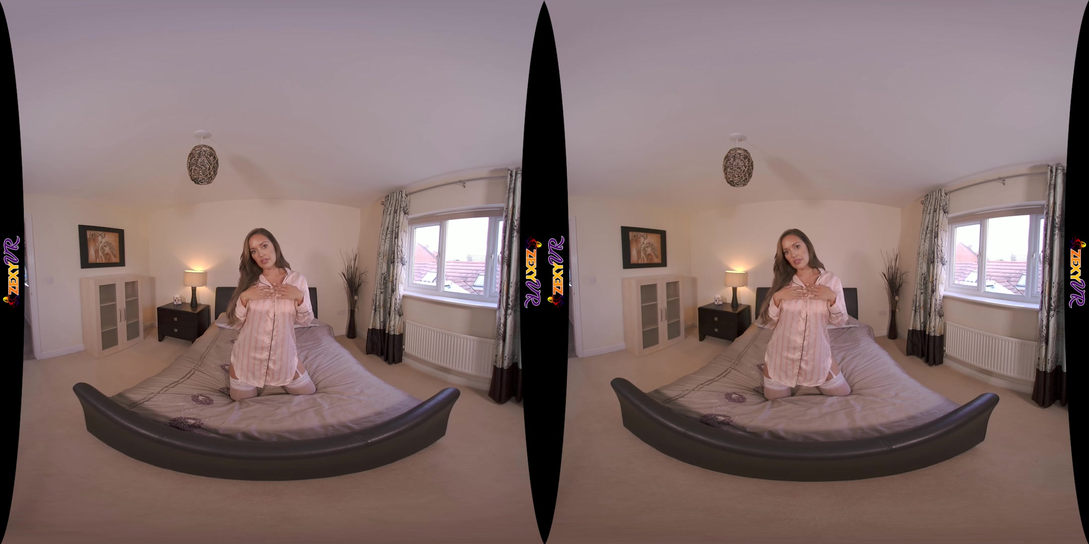 Bed Invitation featuring Frankie L - ZexyVR