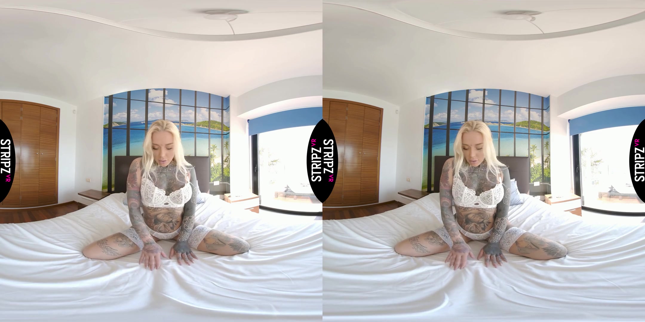 Sex Kitten - Tattooed Alt-Girl Solo Striptease - SexLikeReal
