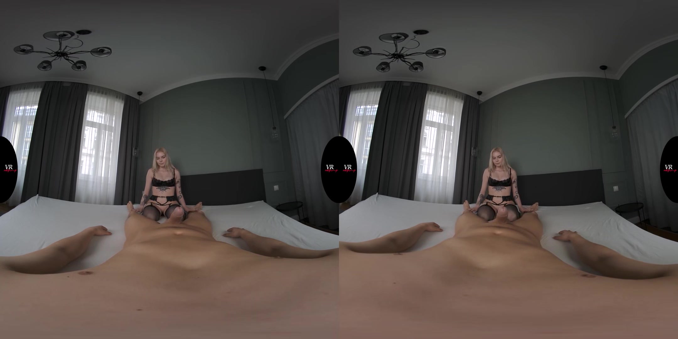 Such a Sweet Pain, Isn't It? - Beautiful and Busty Blonde Edges Your Cock