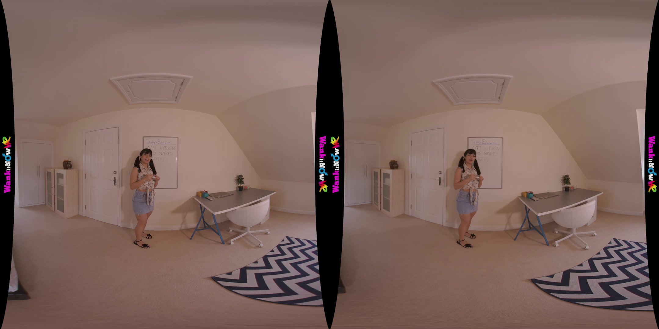 Sexy student 18+ featuring Lily Luxx - WankitNowVR