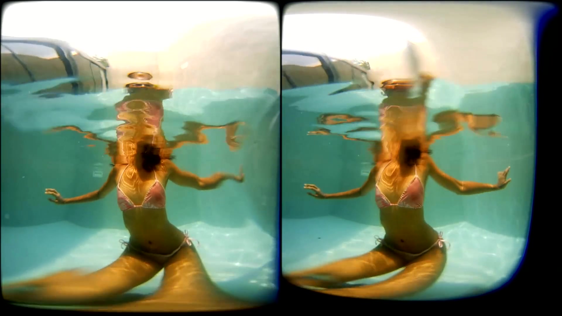 Compilation - 2 Bikini Girls Underwater - VRpussyVision