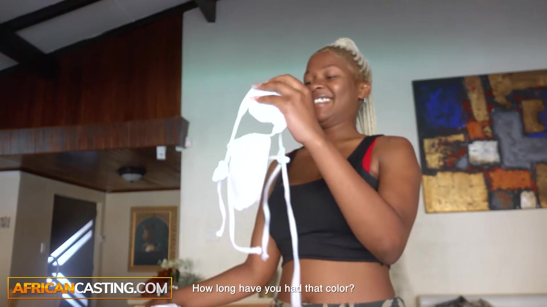 Blond Black Surfer Babe Gets Railed By Scam Artist In Fake Audition